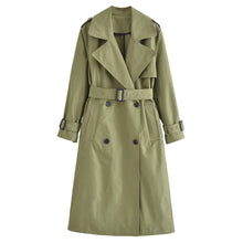 Load image into Gallery viewer, Classic Trench Coat with Belt
