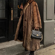 Load image into Gallery viewer, Faux Fur Long Coat
