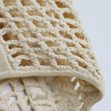 Load image into Gallery viewer, Knitted Hollow Out Backless Top
