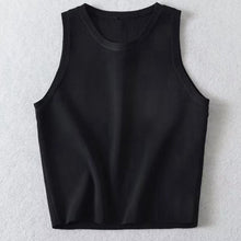 Load image into Gallery viewer, Ribbed Knit Basic Sleeveless Top
