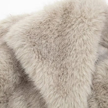 Load image into Gallery viewer, Vintage Look Faux Fur Oversized Coat
