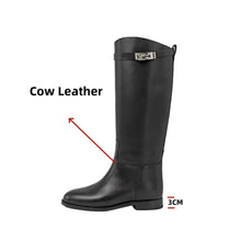 Load image into Gallery viewer, Knee High Leather Riding Boots
