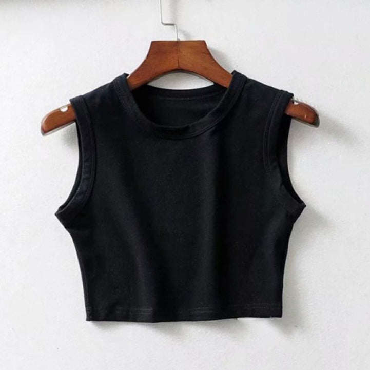 Basic Cotton Crop Top