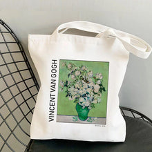 Load image into Gallery viewer, Graphic Canvas Shopper Bag
