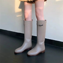 Load image into Gallery viewer, Knee High Leather Riding Boots
