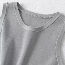 Load image into Gallery viewer, Ribbed Knit Basic Sleeveless Top
