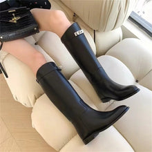 Load image into Gallery viewer, Knee High Leather Riding Boots
