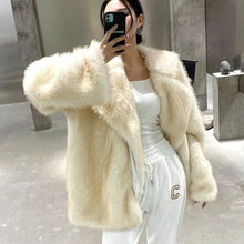 Load image into Gallery viewer, Faux Fur Oversized Coat
