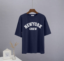 Load image into Gallery viewer, New York Print Oversized T-shirt
