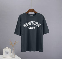 Load image into Gallery viewer, New York Print Oversized T-shirt
