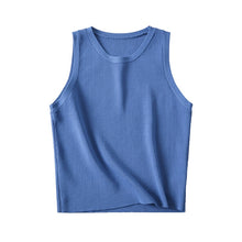 Load image into Gallery viewer, Ribbed Knit Basic Sleeveless Top
