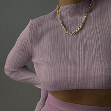 Load image into Gallery viewer, Mesh Long Sleeve Top
