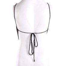 Load image into Gallery viewer, Knitted Backless Crop Top
