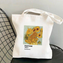 Load image into Gallery viewer, Graphic Canvas Shopper Bag
