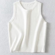 Load image into Gallery viewer, Ribbed Knit Basic Sleeveless Top
