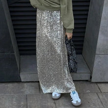 Load image into Gallery viewer, Sequin Maxi Skirt
