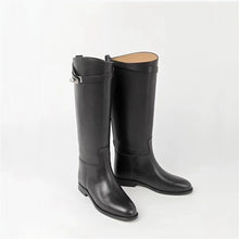 Load image into Gallery viewer, Knee High Leather Riding Boots
