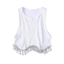 Load image into Gallery viewer, Knit Top With Rhinestones
