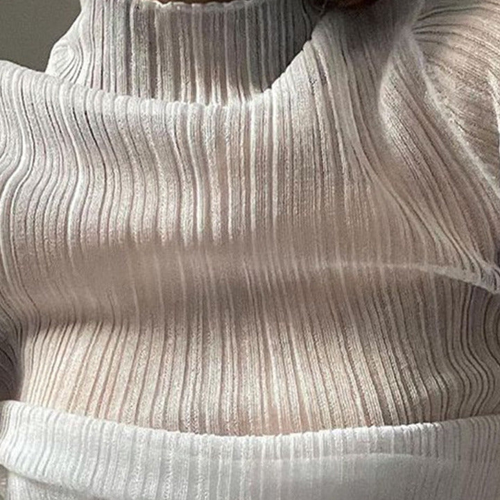 Mesh Long Sleeve Top