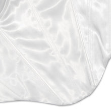Load image into Gallery viewer, Satin Corset Padded Crop Top
