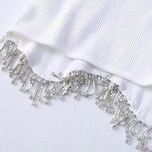 Load image into Gallery viewer, Knit Top With Rhinestones
