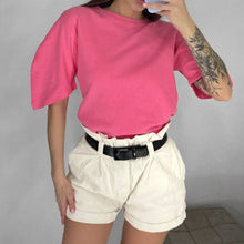 Load image into Gallery viewer, Basic Oversized Cotton T Shirt
