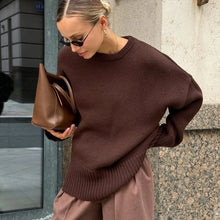 Load image into Gallery viewer, Oversized O-neck Sweater
