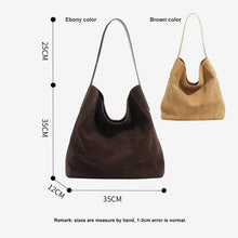 Load image into Gallery viewer, Suede Tote Bag
