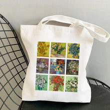 Load image into Gallery viewer, Graphic Canvas Shopper Bag
