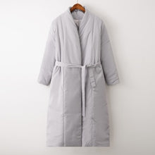 Load image into Gallery viewer, Belted Maxi Duvet Coat
