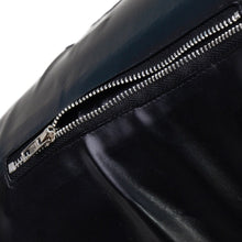 Load image into Gallery viewer, PU Leather Zip Up High Rise Straight Leg Trousers
