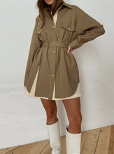 Load image into Gallery viewer, Oversized Shirt Dress
