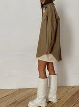 Load image into Gallery viewer, Oversized Shirt Dress
