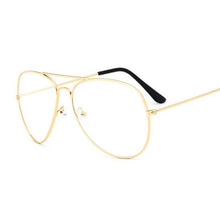 Load image into Gallery viewer, Gold Frame Aviator Fashion Glasses
