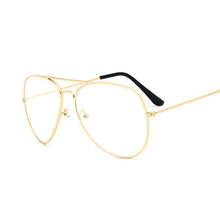 Load image into Gallery viewer, Gold Frame Aviator Fashion Glasses
