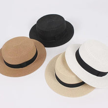 Load image into Gallery viewer, Straw Summer Hat
