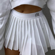 Load image into Gallery viewer, White Tennis Skirt
