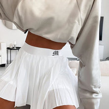 Load image into Gallery viewer, White Tennis Skirt
