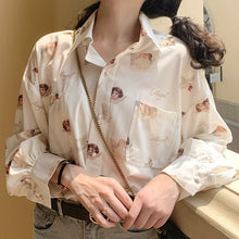 Load image into Gallery viewer, Angel Print Vintage Shirt
